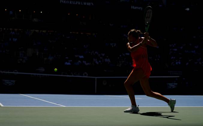 Aryna Sabalenka in quarter final action 2026 US Open, Day Ten, USTA Billie Jean King National Tennis Center, New York, USA - 08 Sep 2026New York USTA Billie Jean King National T New York (NY) United States of America EDITORIAL USE ONLY No use with unauthorised audio, video, data, fixture lists, club league logos or live services. Online in-match use limited to 120 images, no video emulation. No use in betting, games or single club league player publications.  Copyright: xJavierxGarcia Shutterstockx 17140156g
