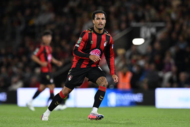 Bournemouth v Lincoln City, EFL Cup Justin Kluivert (19) of AFC Bournemouth during the EFL Cup match between Bournemouth and Lincoln City at the Vitality Stadium, Bournemouth, UK on 8 September 2026. Bournemouth Vitality Stadium Dorset UK Editorial use only DataCo restrictions apply See www.football-dataco.com , Copyright: xGrahamxHuntx PSI-24849-0092