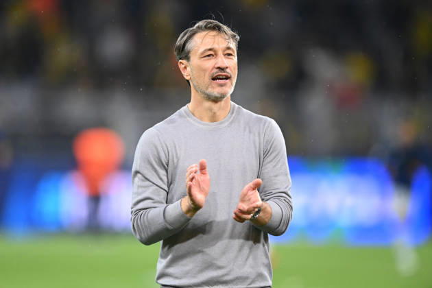 Coach Niko KOVAC DO Final celebration, celebration, cheering, joy, cheers, Borussia Dortmund vs. Villarreal 3–2 Soccer UEFA Champions League Group Stage Matchday 1, on September 8, 2026, in Dortmund, Germany. UEFA regulations prohibit any use of photographs as image sequences and or quasi-video.