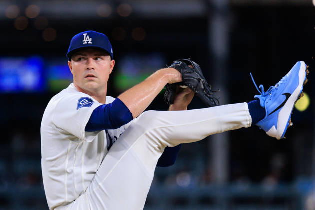 September 8, 2026, Los Angeles, California, USA: Starting pitcher, Tarik Skubal 29 of the Los Angeles Dodgers during a regular-season MLB, Baseball Herren, USA game against the Cincinnati Reds on Tuesday September 8, 2026 at Dodger Stadium in Los Angeles, California. Dodgers defeat Reds, 3-2. JAVIER ROJAS PI Los Angeles USA - ZUMAp124 20260908_zaa_p124_003 Copyright: xJavierxRojasx