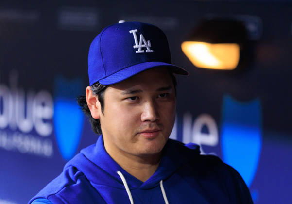 September 8, 2026, Los Angeles, California, USA: Shohei Ohtani 17 of the Los Angeles Dodgers during a regular-season MLB, Baseball Herren, USA game against the Cincinnati Reds on Tuesday September 8, 2026 at Dodger Stadium in Los Angeles, California. Ohtani was held out of the DodgersÃ¢â‚¬â ¢ starting lineup. Dodgers defeat Reds, 3-2. JAVIER ROJAS PI Los Angeles USA - ZUMAp124 20260908_zaa_p124_009 Copyright: xJavierxRojasx