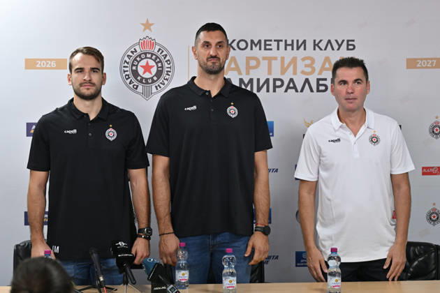 Handball, EHF Champions League, Partizan Belgrade, press conference