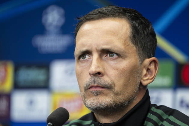Football, Champions League, RC Lens, press conference