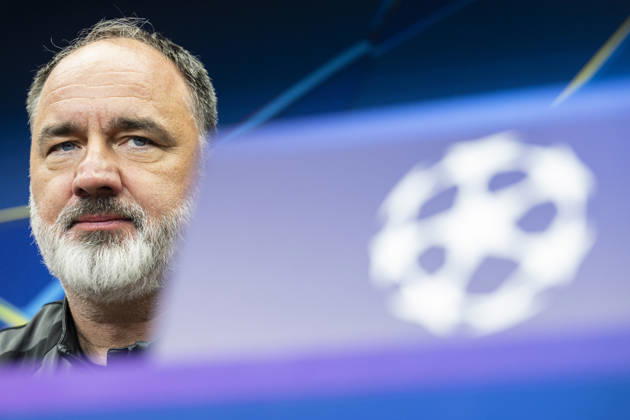 Football, Champions League, Slavia Prague, press conference