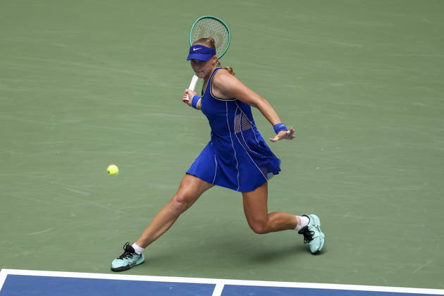 US Open tennis tournament - Day 11 Mirra Andreeva of Russia in action against Coco Gauff of the US during the Women s Singles Quarterfinals match of the US Open Tennis Championships in Flushing Meadows, New York, USA, 09 September 2026. FLUSHING MEADOWS NEW YORK United States Copyright: xSARAHxYENESELx