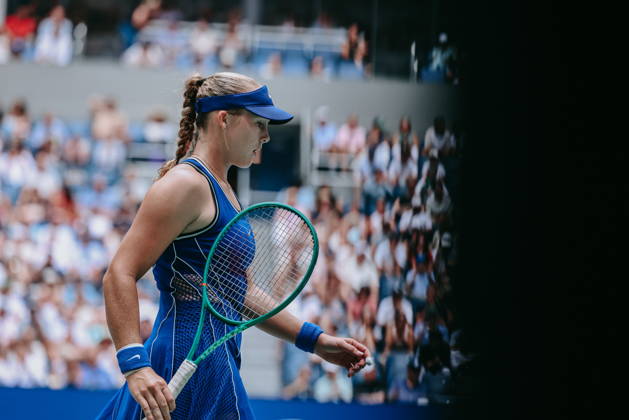 US Open tennis tournament - Day 11 Mirra Andreeva of Russia in action against Coco Gauff of USA during the Women s Singles Quarter Finals match of the US Open Tennis Championships in Flushing Meadows, New York, USA, 09 September 2026. FLUSHING MEADOWS NEW YORK United States Copyright: xOLGAxFEDOROVAx
