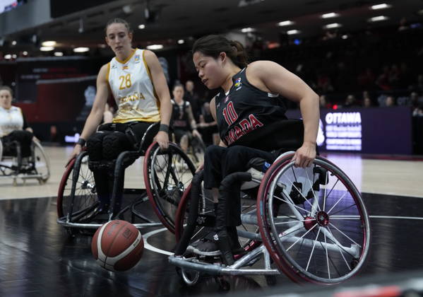 Wheelchair basketball, World Championships in Ottawa, Women’s, Canada v Spain