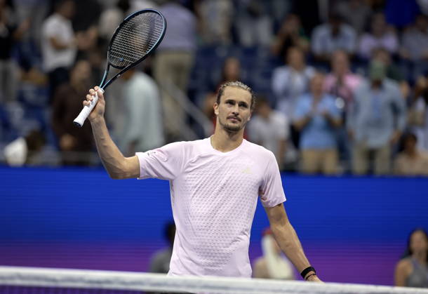Tennis, US Open, Day 11, Alexander Zverev v Botic Van de Zandschulp