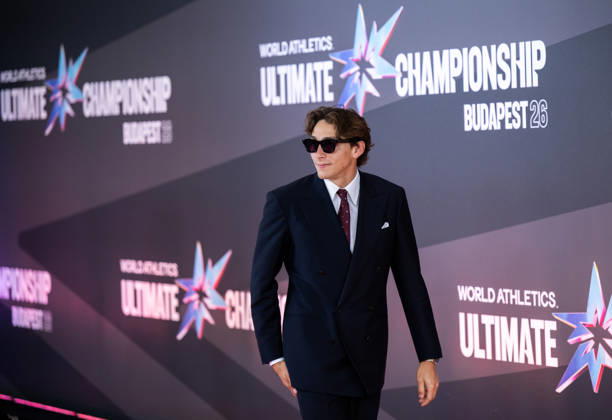 September 10, 2026: Armand Duplantis arrives on the red carpet during a media day for the 2026 World Athletics Ultimate Championship on September 10, 2026 in Budapest. Photo by Joel Marklund. BILDBYRAN code JM JM0849 bbeng track and field athletics friidrett 2026 World Athletics Ultimate Championship Budapest 26  Copyright: JOELxMARKLUND BB260910JM018
