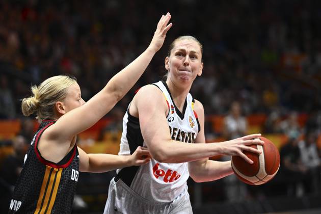 Basketball, FIBA Frauen WM, Belgien - Deutschland