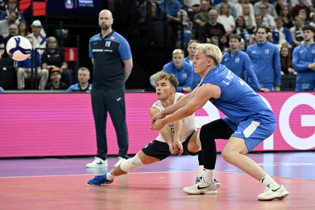 Volleyball, EuroVolley, Finnland - Dänemark