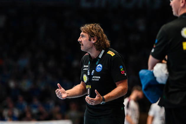 Sebastian Hinze, ThSV Eisenach, Coach (GER), ThSV Eisenach vs. SG BBM Bietigheim, 1st Opel Handball Bundesliga, Handball, Matchday 4, 2026–2027 Season, 7:00 p.m., September 10, 2026 GER, ThSV Eisenach vs. SG BBM Bietigheim, 1st Opel Handball Bundesliga, Handball, Matchday 4, 2026–2027 season, 7:00 p.m., September 10, 2026, Eisenach Copyright: xMartinxHerbstx