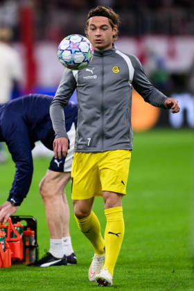 September 10, 2026: Patrick Berg of Bodo Glimt ahead of the UEFA Champions League soccer match between Bayern Munich and Bodo Glimt on September 10, 2026 in Munich. Photo by Marius Simensen, BILDBYRAN COP 238 MM0073 bbeng football soccer UEFA Champions League Bodo Glimt Bayern Munich Copyright: MARIUSxSIMENSEN BB260910BB459
