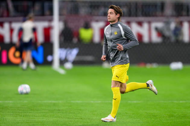 September 10, 2026: Patrick Berg of Bodo Glimt ahead of the UEFA Champions League soccer match between Bayern Munich and Bodo Glimt on September 10, 2026 in Munich. Photo by Marius Simensen, BILDBYRAN COP 238 MM0073 bbeng football soccer UEFA Champions League Bodo Glimt Bayern Munich Copyright: MARIUSxSIMENSEN BB260910BB461