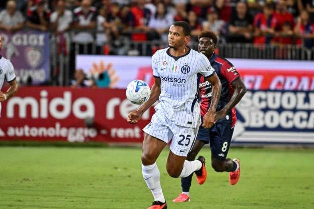 SOCCER - Serie A - Cagliari Calcio vs. Inter - FC Internazionale Photo by IPA ABACAPRESS.COM88348490 - Manuel Akanji of Inter during the Cagliari Calcio vs. Inter - FC Internazionale Italian Serie A soccer match in Cagliari, Italy, on August 30, 2026 Cagliari Italy Copyright: xIPAxSport ABACAx