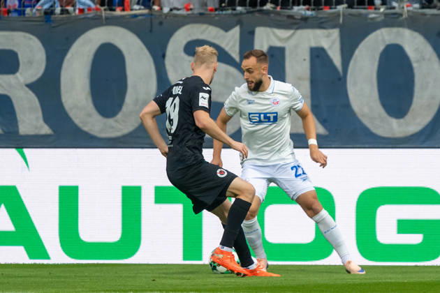 Fußball, 3. Liga, Viktoria Köln - Hansa Rostock
