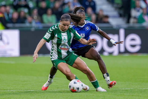 Fußball, Frauen, 1. BL, Werder Bremen - Hamburger SV