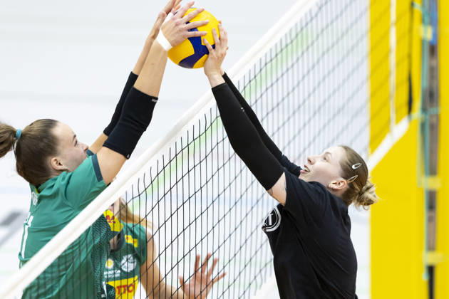 Volleyball, Frauen, Testspiel, Schwarz-Weiß Erfurt - VfB Suhl