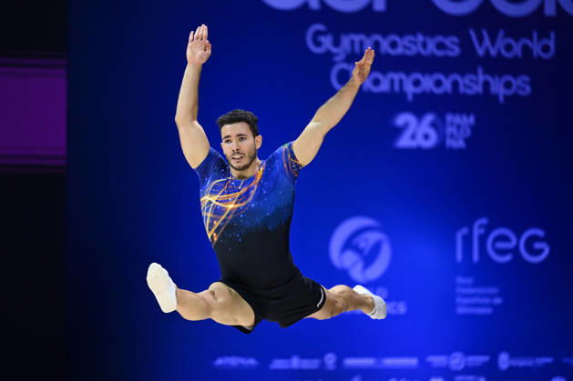 IPA88432251 - Davide NACCI (ITA) at the 19th World Aerobic Gymnastics Championships in Pamplona, Spain, on September 12, 2026  Copyright: xFilippoxTomasi IPAxSportx xx IPA88432251