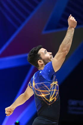 IPA88432273 - Davide NACCI (ITA) during the 19th World Aerobic Gymnastics Championships in Pamplona, Spain, on September 12, 2026  Copyright: xFilippoxTomasi IPAxSportx xx IPA88432273