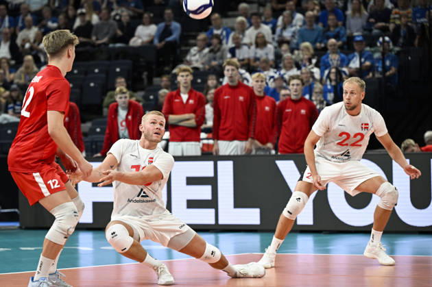 Volleyball, Männer, EM, Dänemark - Niederlande