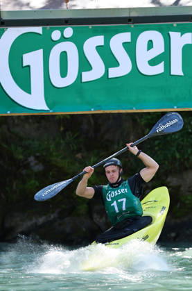 EXTREME SPORTS - Red Bull Dolomitenmann LIENZ,AUSTRIA,12.SEP.26 - EXTREME SPORTS - Red Bull Dolomitenmann. Image shows Tim Bremer.  GEPAxpictures xAmirxBeganovic