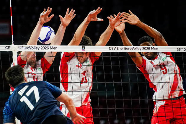 Volleyball, Männer, EM, Polen - Israel
