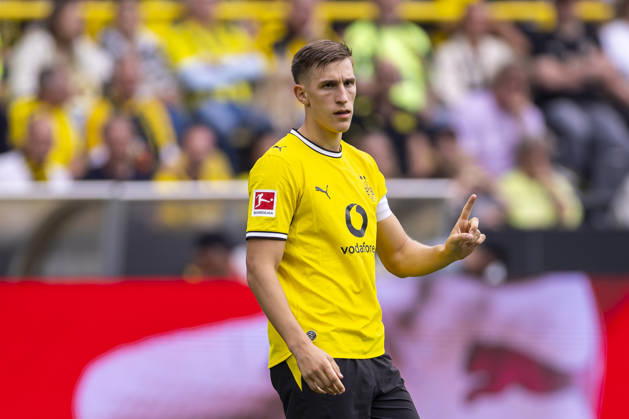 September 12, 2026, Soccer, Matchday 3 of the 1. Bundesliga, Borussia Dortmund vs. SC Paderborn, Nico Schlotterbeck, Borussia Dortmund, Dortmund, Signal Iduna Park, North Rhine-Westphalia, Germany, xRHR, PHOTO DEx Copyright: DennisxEwert RHR-FOTOx RHR-FOTO DE