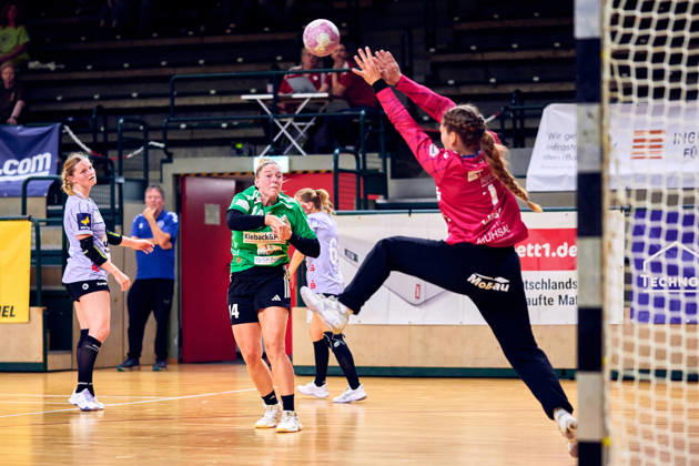 MICHELLE STEFES Fuechse Berlin, 14, GER, Women s Handball Bundesliga 2, Fuechse Berlin vs. Rostocker HC Rostock Dolphins, 2026–27 Season, Matchday 3, September 12, 2026, GER, Women s Handball Bundesliga Division 2, Fuechse Berlin vs. Rostocker HC Rostock Dolphins, 2026–27 season, Matchday 3, September 12, 2026, Berlin Copyright: xClaudiusxRauch,xEibner-Pressefotox xClaudiusxRauchx EP_CRH