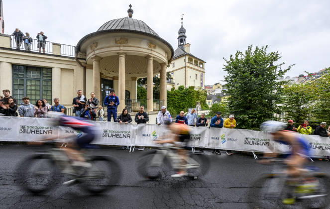 Triathlon World Championship, WM, Weltmeisterschaft races, women, September 13, 2026, Karlovy Vary, Czech Republic. (CTKxPhoto OndrejxHajek) CTKPhotoP2026091302834  CTKPhotoP2026091302834