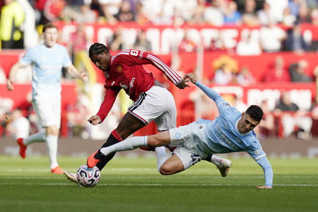 Fußball, England, Manchester United - Manchester City