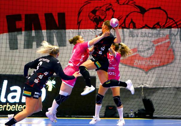 Handball, Frauen, HBF, BSV Sachsen Zwickau - TusSies Metzingen