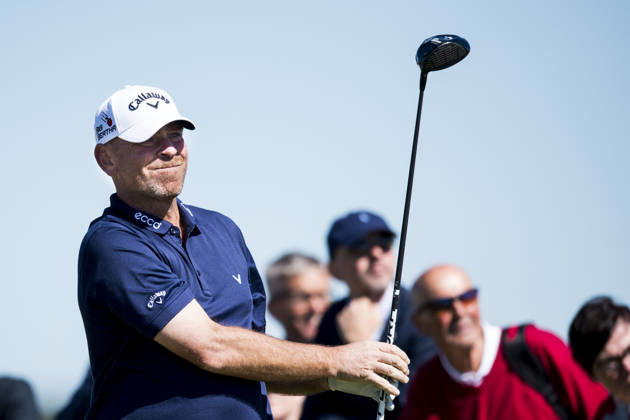 Thomas Björn, Denmark, on the second day of the Nordea Masters golf tournament on June 5, 2015, in Bara, Sweden  Copyright: xPetterxArvidsonx
