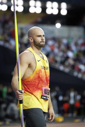 BUDAPEST, HUNGARY - SEPTEMBER 12, 2026: Julian WEBER (GER Germany Javelin Throw) competing during the World Athletics Ultimate Championship at Gyula Zsivotzky National Athletics Centre on September 12, 2026 in Budapest, Hungary. Hungary Copyright: xAxelxKohringx