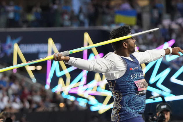 Budapest Track and Field, athletics, World Athletics Ultimate Championship Budapest 2026, , September 11–13, 2026, National Athletics Center, Budapest, Men’s Javelin Throw Final, Rumesh Pathirage, Sri Lanka, SRI