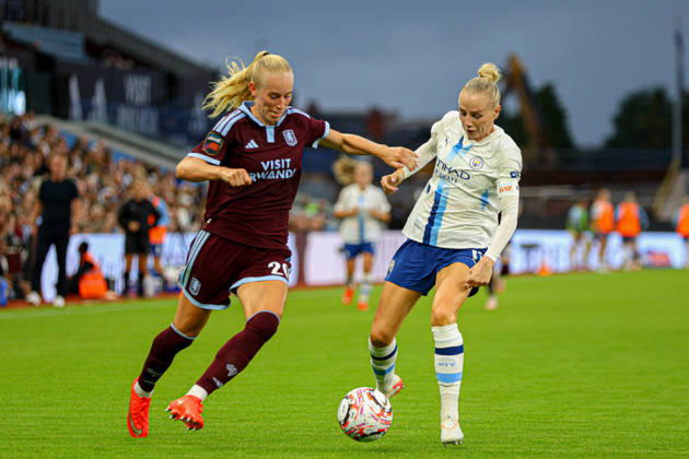 Football, Women, England, Aston Villa v Manchester City