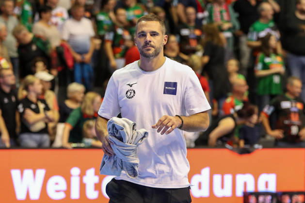 September 13, 2026, xgox, Handball: Opel HBL SC Magdeburg vs. HSG Wetzlar emspor, from left: Michael Allendorf, Wetzlar, Magdeburg