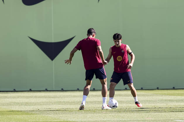 Football, Spain, FC Barcelona, training