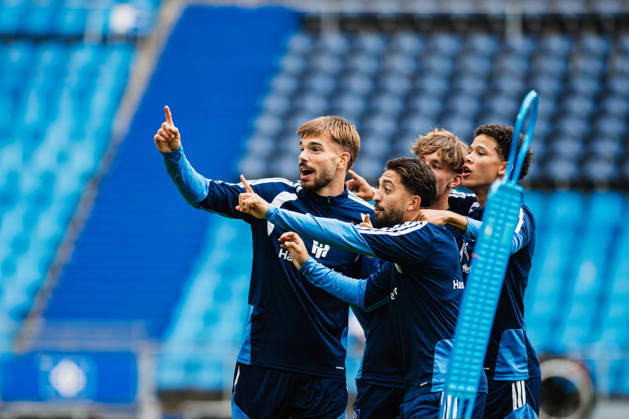 Fußball, 1. BL, Hamburger SV, Training