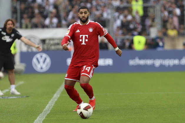 Ismael Saibari of FC Bayern Munich in action, on the ball, making a solo run during the Bundesliga 1 match between SV Elversberg and FC Bayern Munich at Ursapharm Arena on September 13, 2026, in Spiesen-Elversberg, Germany. Photo by Oliver Kaelke, DeFodi Images. Ismael Saibari of FC Bayern Munich controls the ball during the Bundesliga match between SV Elversberg and FC Bayern Munich at Ursapharm Arena on September 13, 2026 in Spiesen-Elversberg, Germany. Photo by Oliver Kaelke, DeFodi Images. DFB and DFL regulations prohibit any use of photographs as image sequences and or quasi-video. Photo by Oliver Kaelke, DeFodi Images.