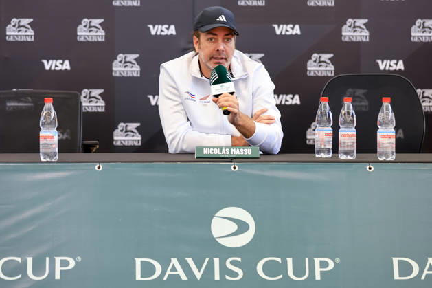 Tennis, Davis Cup, Chile, Pressekonferenz