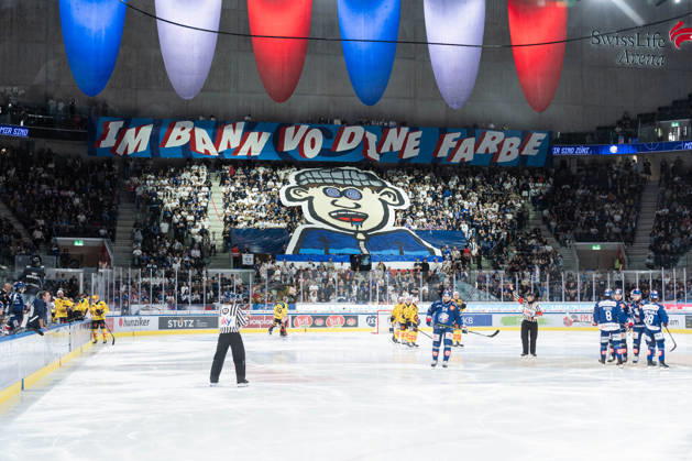 September 15, 2026, Zurich, Swiss Life Arena, National League: ZSC Lions vs. SC Bern, Choreography by ZSC Lions Fans, Zurich Swiss Life Arena, Zurich, Switzerland Copyright: xJustPictures.ch StefanxEmchx jp-de-StEm-DSC0005920260915
