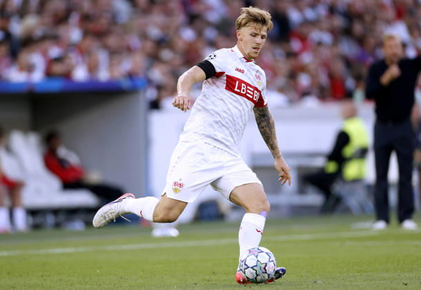 JELTSCH Finn, VfB Stuttgart, UEFA Champions League, 2026–2027 season, VfB Stuttgart vs. Viking FK on September 9, 2026, in Stuttgart. DFL regulations prohibit any use of photographs as image sequences and or quasi VIDEO Copyright: xLacixPerenyix