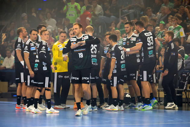 September 16, 2026, GER Germany, Handball, EHF Champions League, September 16, 2026, 2026–2027 season, Berlin, Füchse Berlin vs. Veszprém HC Füchse Berlin players, Mathias Gidsel Füchse Berlin 19 nordphoto GmbH Engler Berlin Max Schmeling Hall Berlin Germany Copyright: xNordphotox xEnglerx