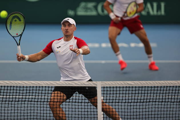 Tennis, Davis Cup, Polen, Training