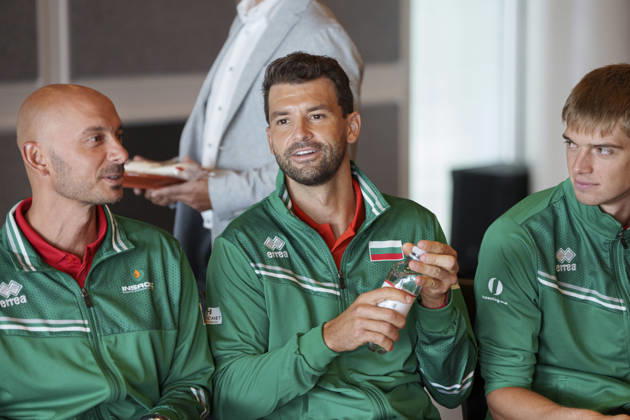 Tennis, Davis Cup, Bulgarien, Pressekonferenz