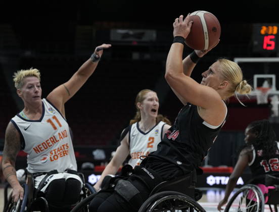 Wheelchair basketball, women, IWBF World Championships, Netherlands v Canada