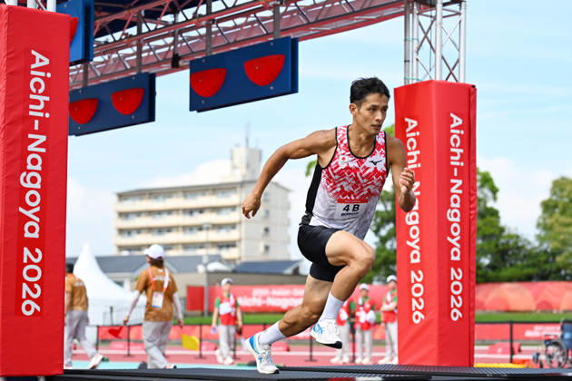 Kaoru Shinoki (JPN), SEPTEMBER 18, 2026 - Modern pentathlon, moderner Fünfkampf : Men s Individual Obstacle at Anjo Sports Park during the Asian Games Aichi-Nagoya 2026 in Aichi, Japan. Noxthirdxpartyxsales  aflo_348907734 KenjiroxMatsuox
