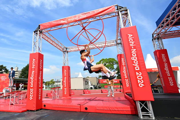 General view, SEPTEMBER 18, 2026 - Modern pentathlon, moderner Fünfkampf : Men s Individual Obstacle at Anjo Sports Park during the Asian Games Aichi-Nagoya 2026 in Aichi, Japan.  aflo_348907700 KenjiroxMatsuox
