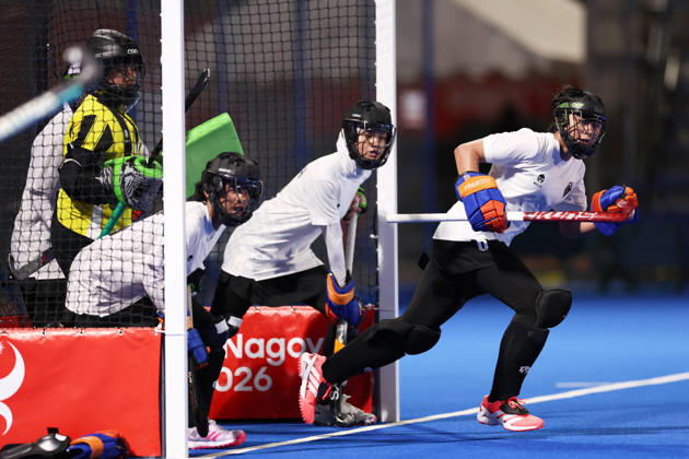 Indonesia team group, Mannschaftsbild, Totale (INA), SEPTEMBER 18, 2026 - Hockey : Women s Preliminary Round Group B match between Japan 7-0 Indonesia at Gifu Prefectural Green Stadium during the Asian Games Aichi-Nagoya 2026 in Gifu, Japan.  aflo_348960528 KenichiroxOganex